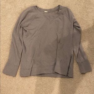 J. Crew grey sweatshirt
